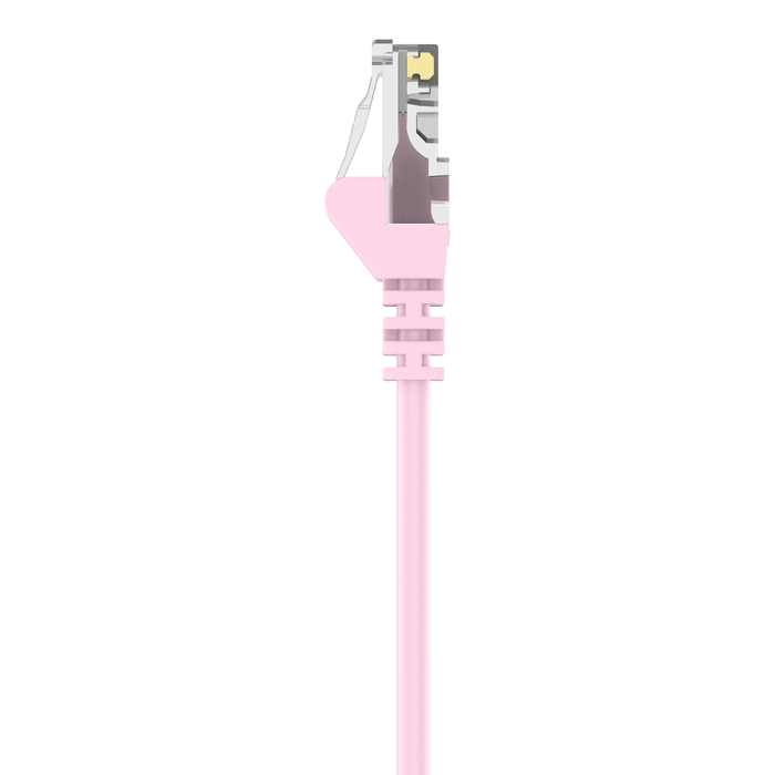 RJ45 CAT-5e Patch Cable, Snagless Molded Pink 01, Pink, hi-res