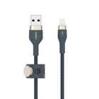 Cable USB-A con conector Lightning, Azul, hi-res
