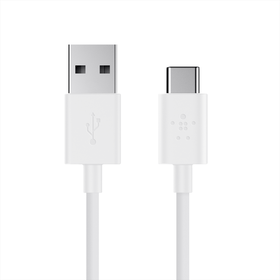 MIXIT↑™ 2.0 USB-A 转 USB-C™ 充电线缆（USB Type-C™）, 白色的, hi-res