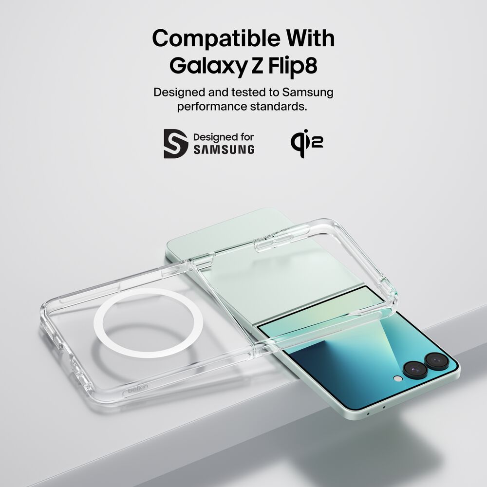 Clear Series Case for Samsung Galaxy Z Flip8, , hi-res