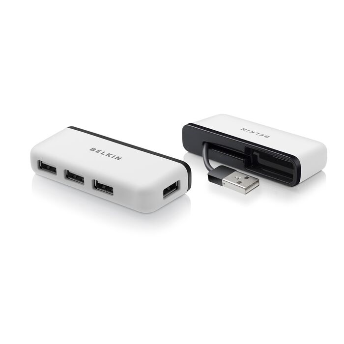 Belkin F4U021BT Hub de voyage 4 ports USB 2.0