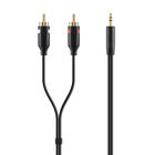 Stereo Cable, Black, hi-res