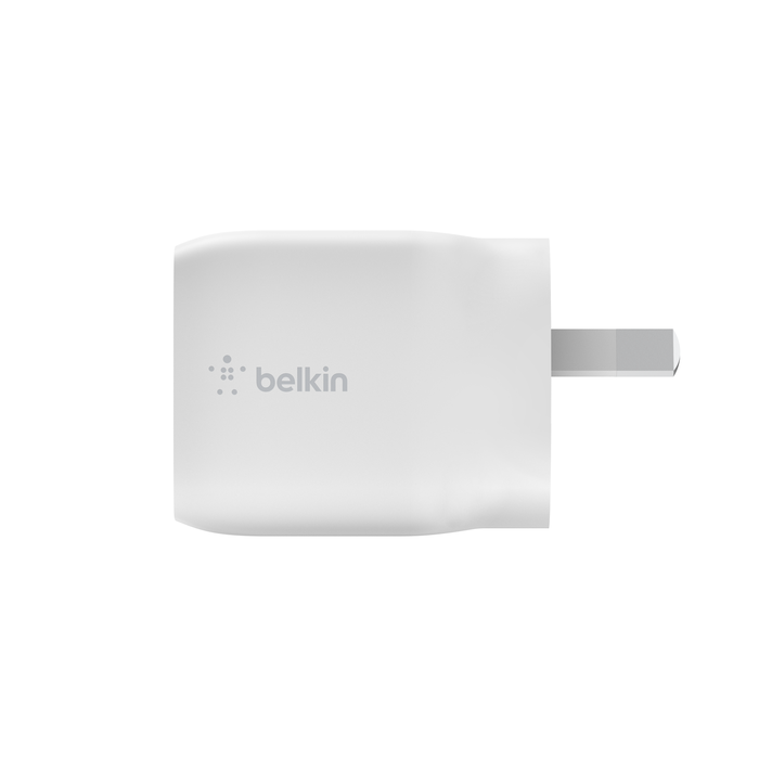 30W USB-C PD GaN Wall Charger, White, hi-res