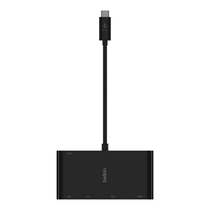 USB-C 5-in-1 Hub Plus 100W, Black, hi-res