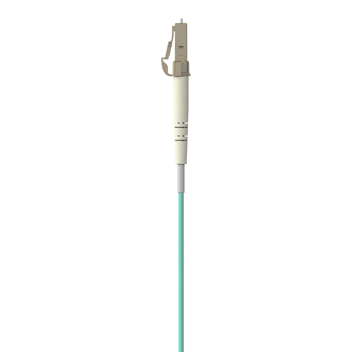 Fiber Optic Cable, 10GB/100GB Aqua Multimode LC/LC Duplex, 50/125 OM4, Aqua, hi-res