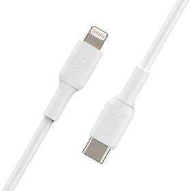 BOOST↑CHARGE™ USB-C/Lightning-Kabel (1 m, Weiß), Weiß, hi-res