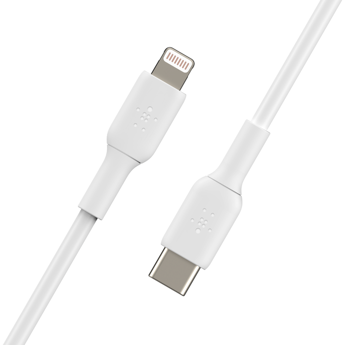 Feudal interior En particular USB-C to Lightning Cable (1m / 3.3ft, White) | Belkin
