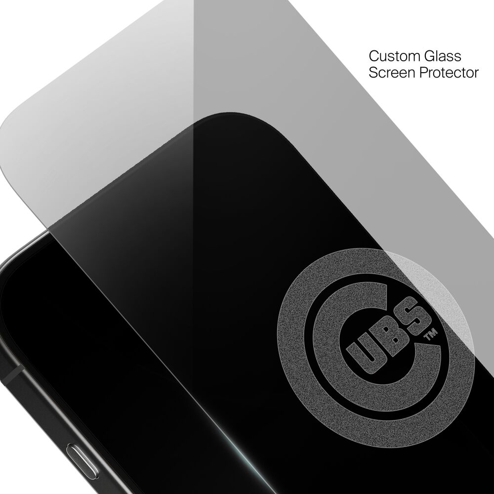 Chicago Cubs Custom Glass Screen Protector, , hi-res
