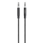 Cable auxiliar met&aacute;lico, Negro, hi-res