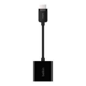 HDMI to VGA Adapter with Micro-USB Power, Black, hi-res