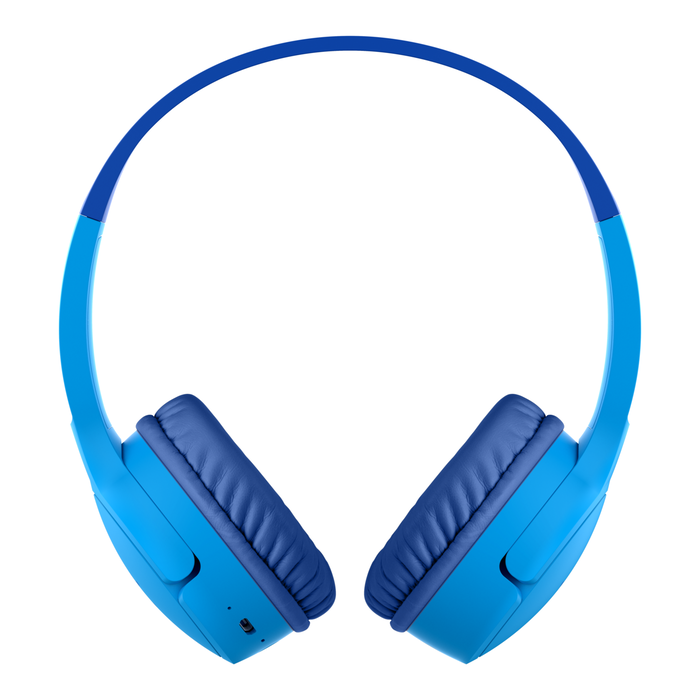 Cuffie on-ear wireless per bambini, Azzurro, hi-res