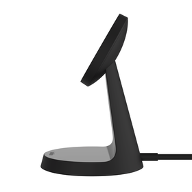 Magnetic Wireless Charger Stand 7.5W, Black, hi-res