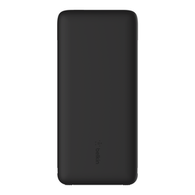 Batterie externe USB-C 10K avec câbles intégrés, Noir, hi-res