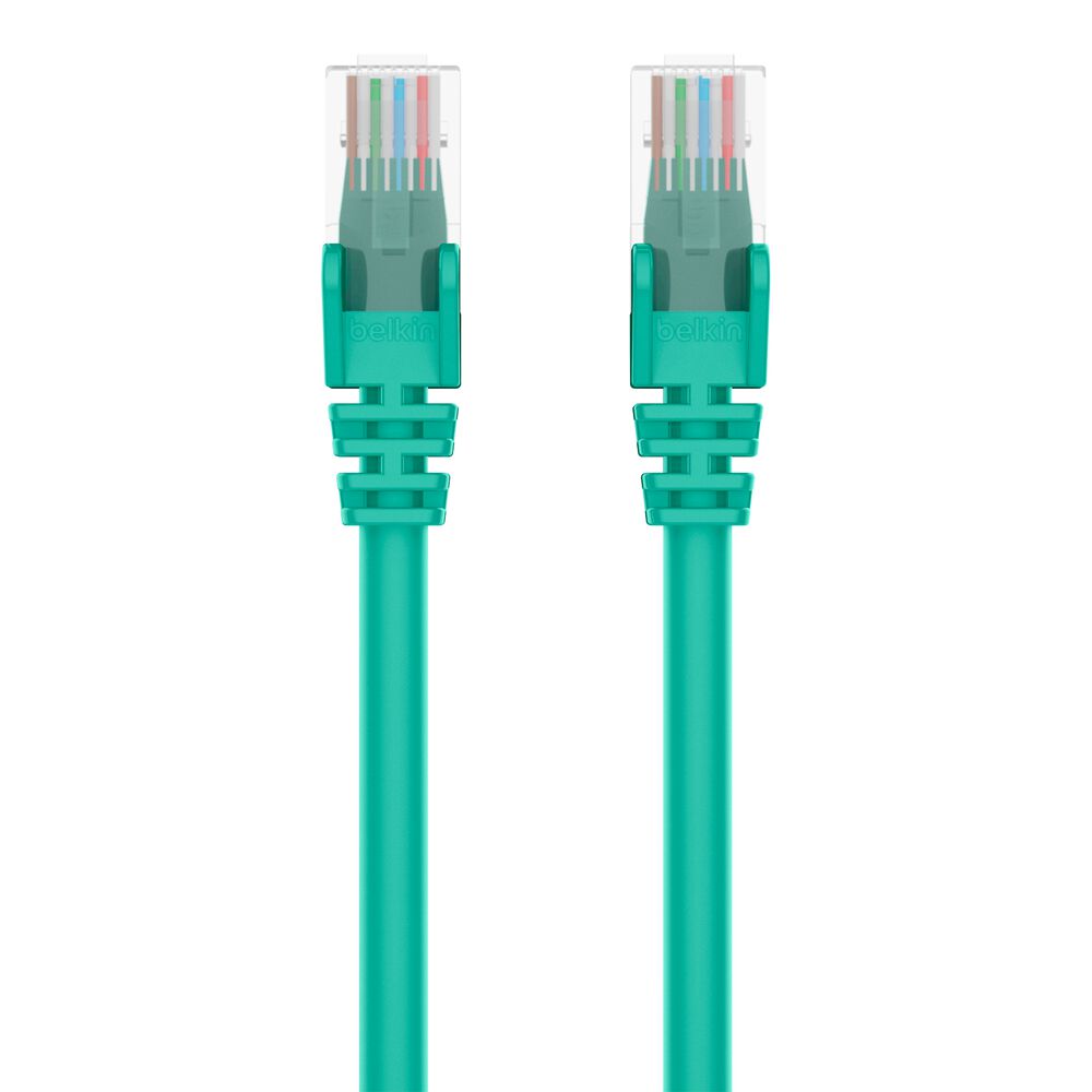 CAT 5e Câble Patch 2x 90° Coudé, U/UTP, Noir, 1 M, Conducteur En