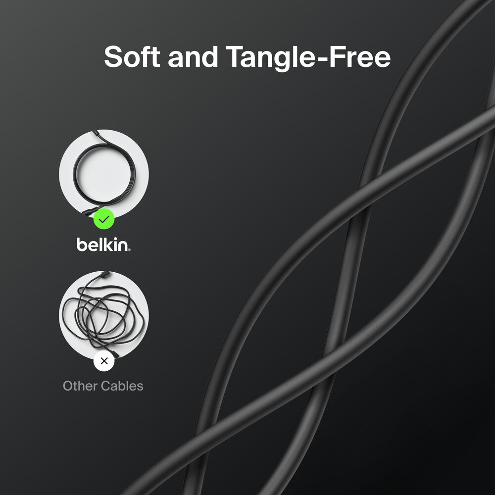 Belkin BoostCharge USB-A to Lightning Cable 2m (Black) main image 1