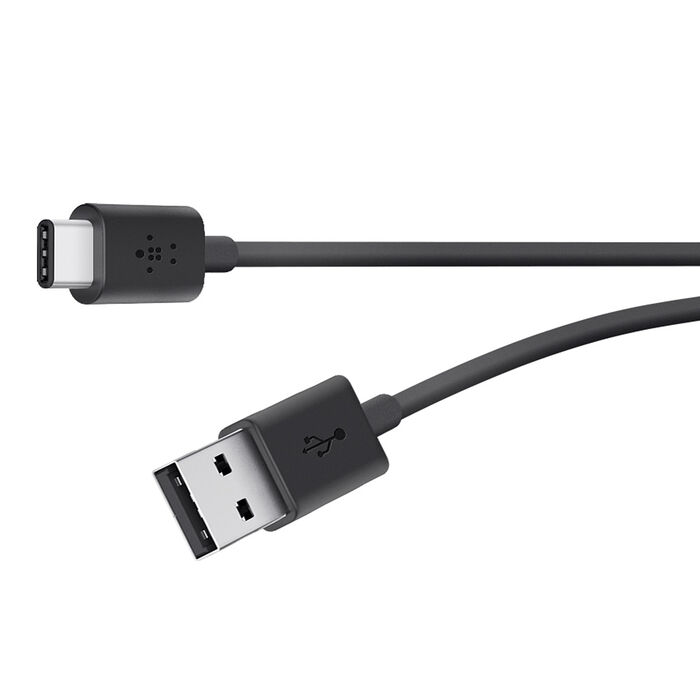 MIXIT↑™ 2.0 USB-A to USB-C™ Charge Cable (USB Type-C™), Black, hi-res