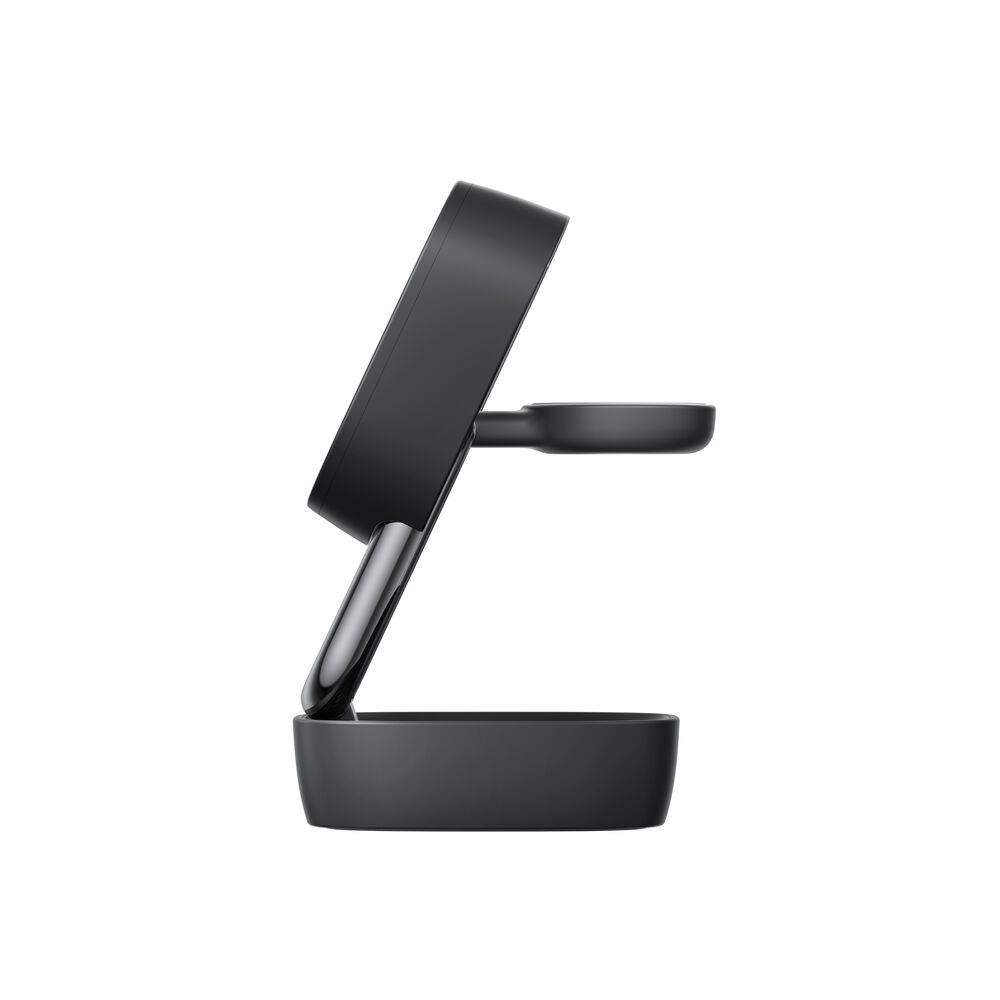 Verstellbare magnetische 2-in-1-Ladestation mit Qi2&nbsp;25&nbsp;W, Anthrazit, hi-res