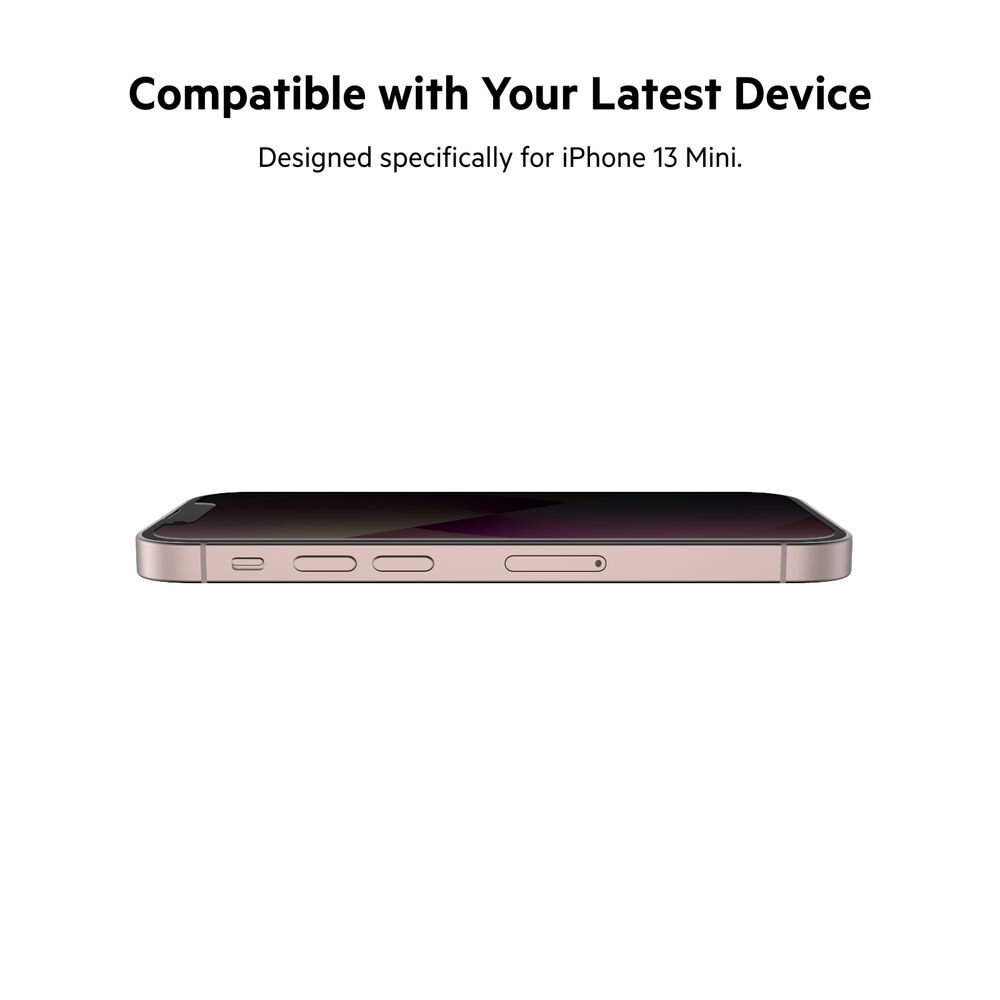 TemperedGlass Privacy Treated Screen Protector for iPhone 13 mini, , hi-res