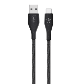 DuraTek™ Plus USB-A to USB-C™ケーブル, Black, hi-res