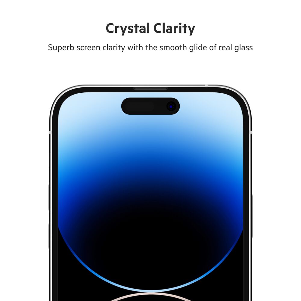 UltraGlass Treated Screen Protector for iPhone 14 Pro, , hi-res