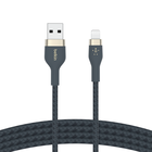 Cable USB-A con conector Lightning, Azul, hi-res