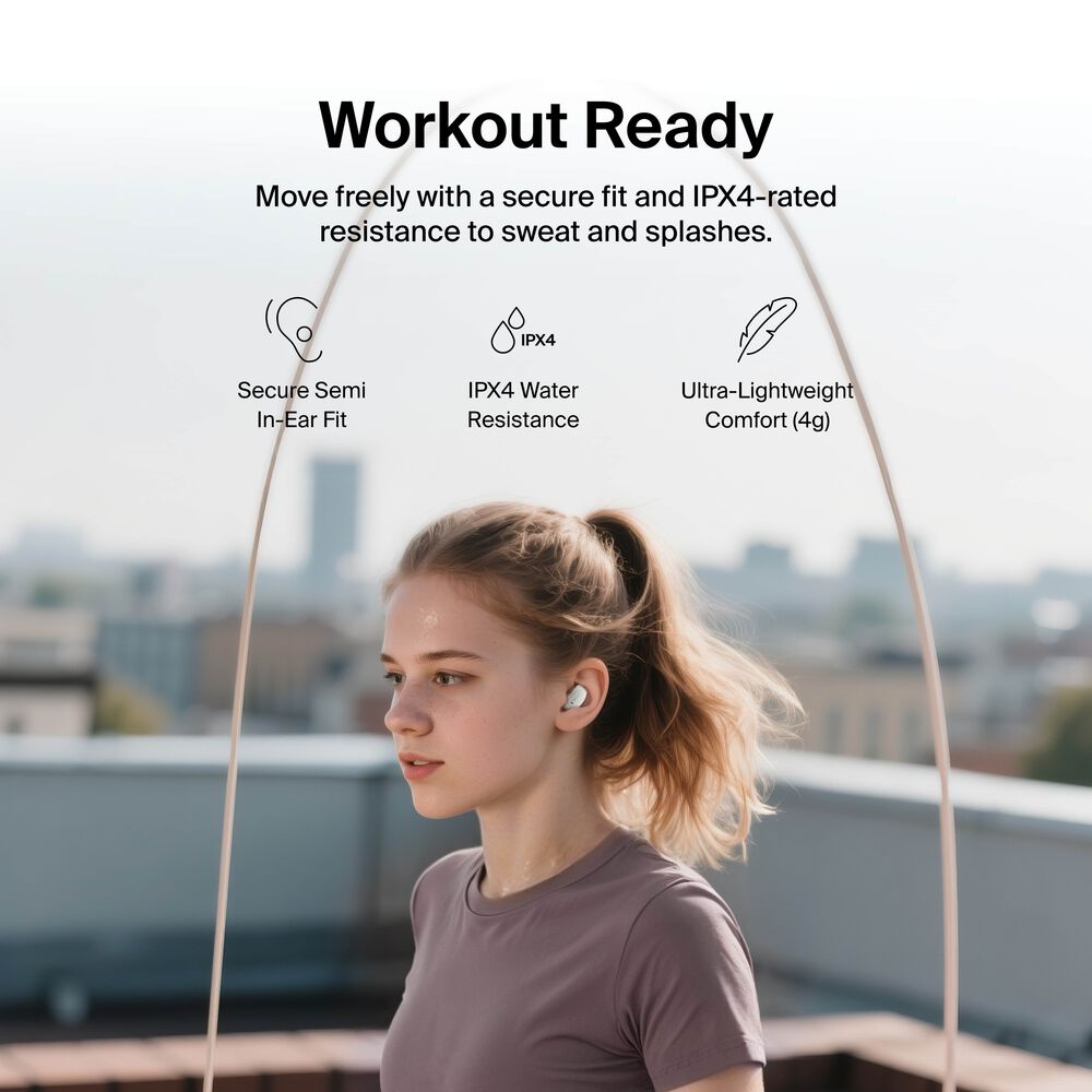 True Wireless Earbuds, Sand, hi-res