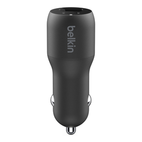 32W USB-C PD + USB-A 차량용 충전기, Black, hi-res