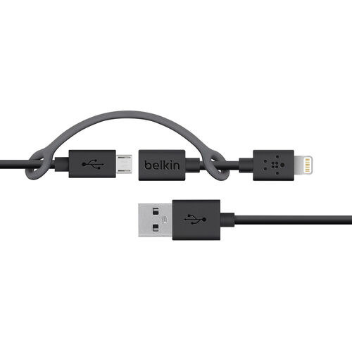 USB转Micro-USB线缆，附带Apple Lightning（8针）转接适配器