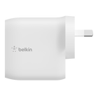 Dual USB-C PD Wall Charger 40W, White, hi-res