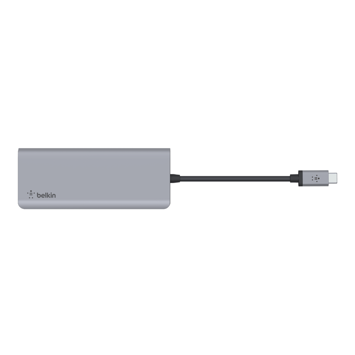 Adaptateur USB-C multiport 7-en-1, hub USB-C 4K