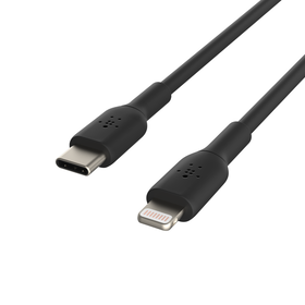 USB-C 转 Lightning 数据线（2 米/6.6 英尺，黑色）, , hi-res