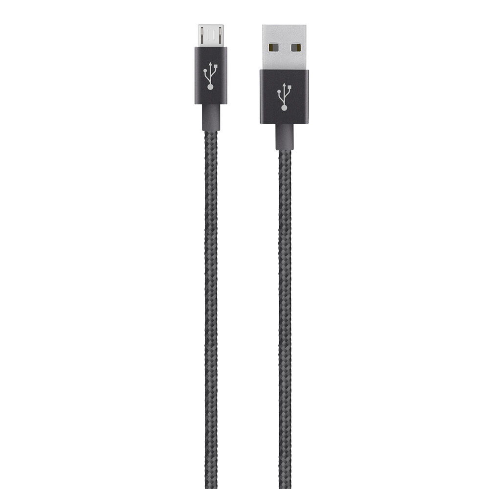 Metallic Micro-USB/USB-kabel, , hi-res
