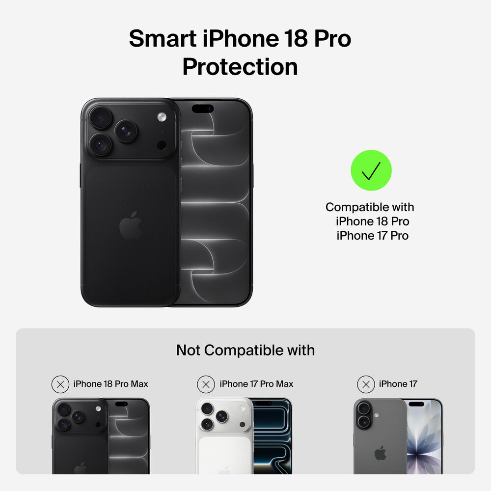 Protect Series Case for iPhone 18 Pro / iPhone 17 Pro, Black, hi-res