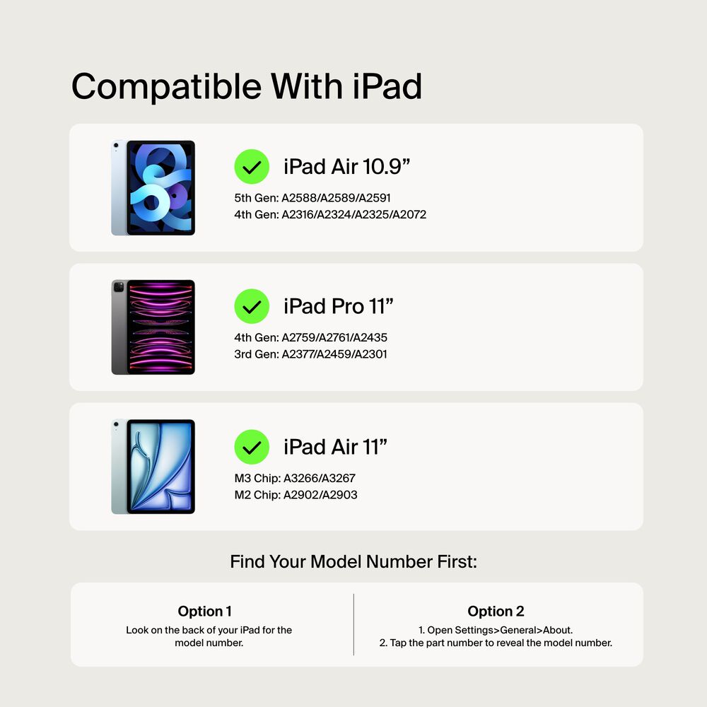 Pro Keyboard Case with Magnetic Stand for iPad Air 10.9" and iPad Pro 11", Black, hi-res