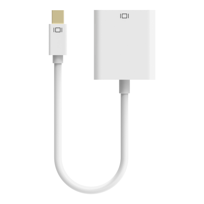 Mini DisplayPort to VGA Video Adapter, M/F, 1080p, , hi-res