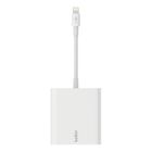 Ethernet + Power Adapter with Lightning Connector, Wit, hi-res