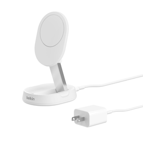 Convertible Magnetic Wireless Charging Stand with Qi2, MagSafe-compatible |  Belkin US