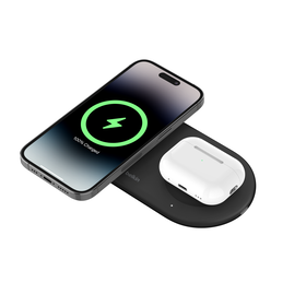 2-in-1 Magnetic Wireless Charging Pad with Qi2 15W