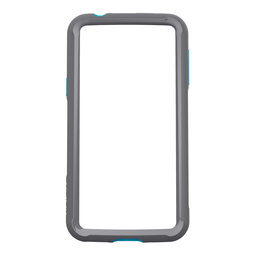 AIR PROTECT&trade; Grip Bumper Protective Case for GALAXY S5, Gravel/Topaz, hi-res