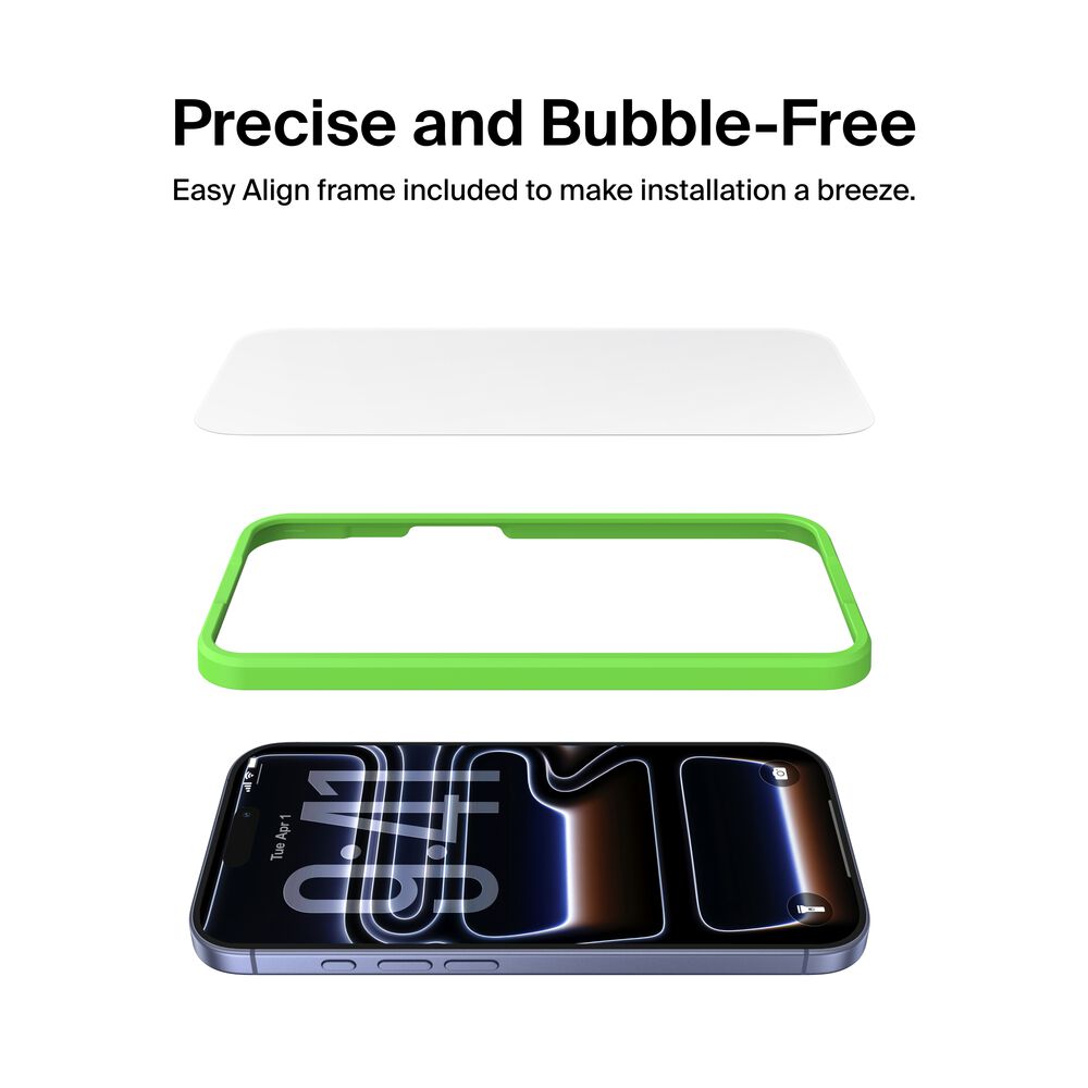 TemperedGlass Screen Protector for iPhone 17 Pro Max, , hi-res