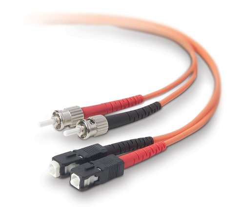 Multimode Duplex Fiber Patch Cable, ST-SC