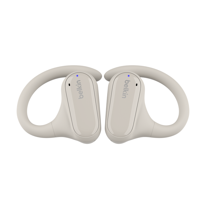 Produktbild von Belkin SoundForm ClearFit Open-Ear Kopfhörer - IPX5 Wasserfest, 26h Akku