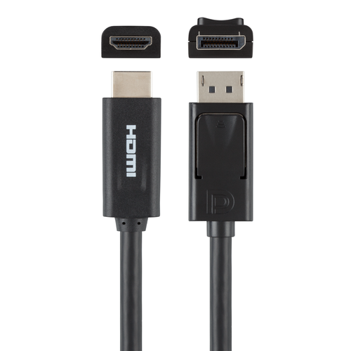 DisplayPort™-/HDMI&reg;-Kabel, Stecker/Stecker, 4K