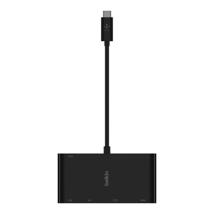 USB-C 5-in-1 Hub Plus 100W, Black, hi-res