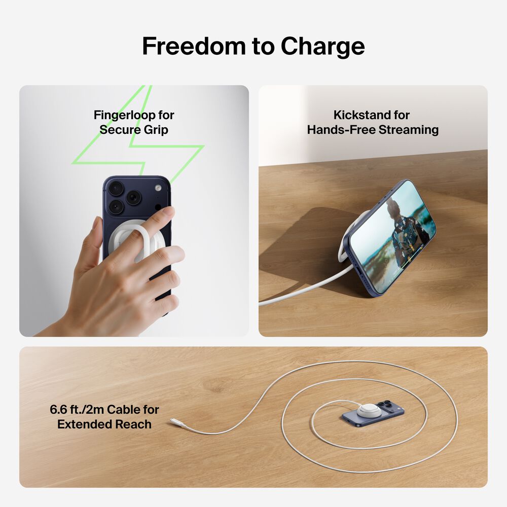 Magnetic Charger with Qi2 25W, , hi-res