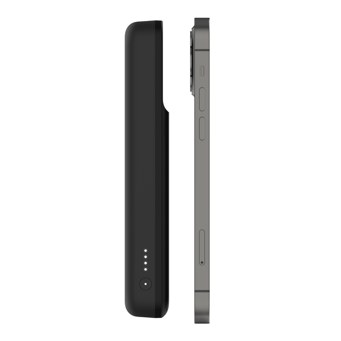 Chargeur sans fil portable magnétique 10K, Noir, hi-res