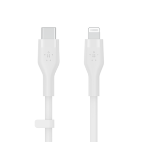 USB-C-Kabel mit Lightning Connector, Weiß, hi-res