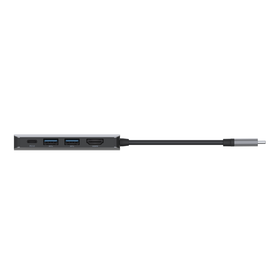 USB-C 4-in-1 Multiport Adapter, Spacegrau, hi-res