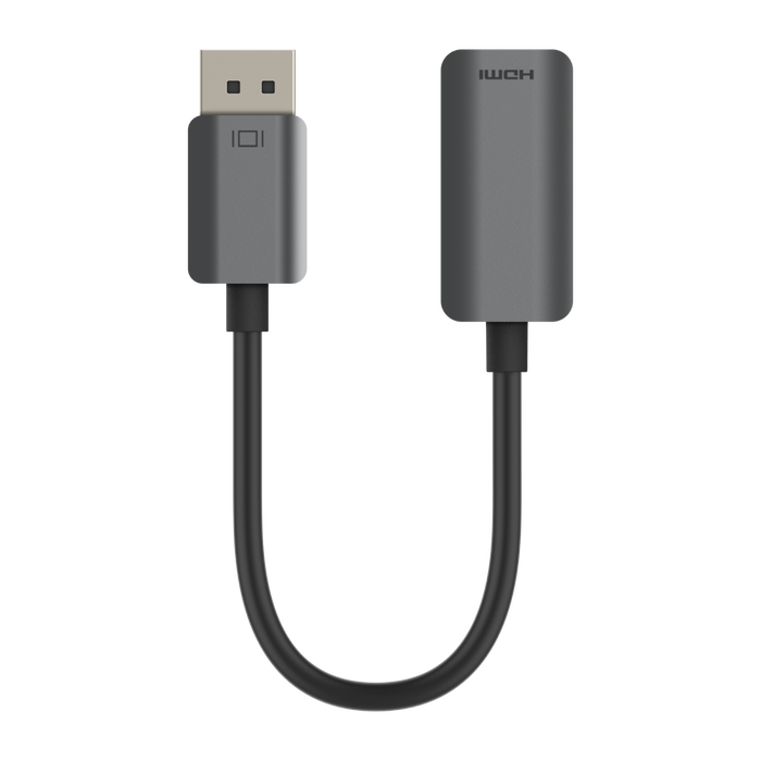 Active DisplayPort to HDMI Adapter 4K HDR, Space Gray, hi-res