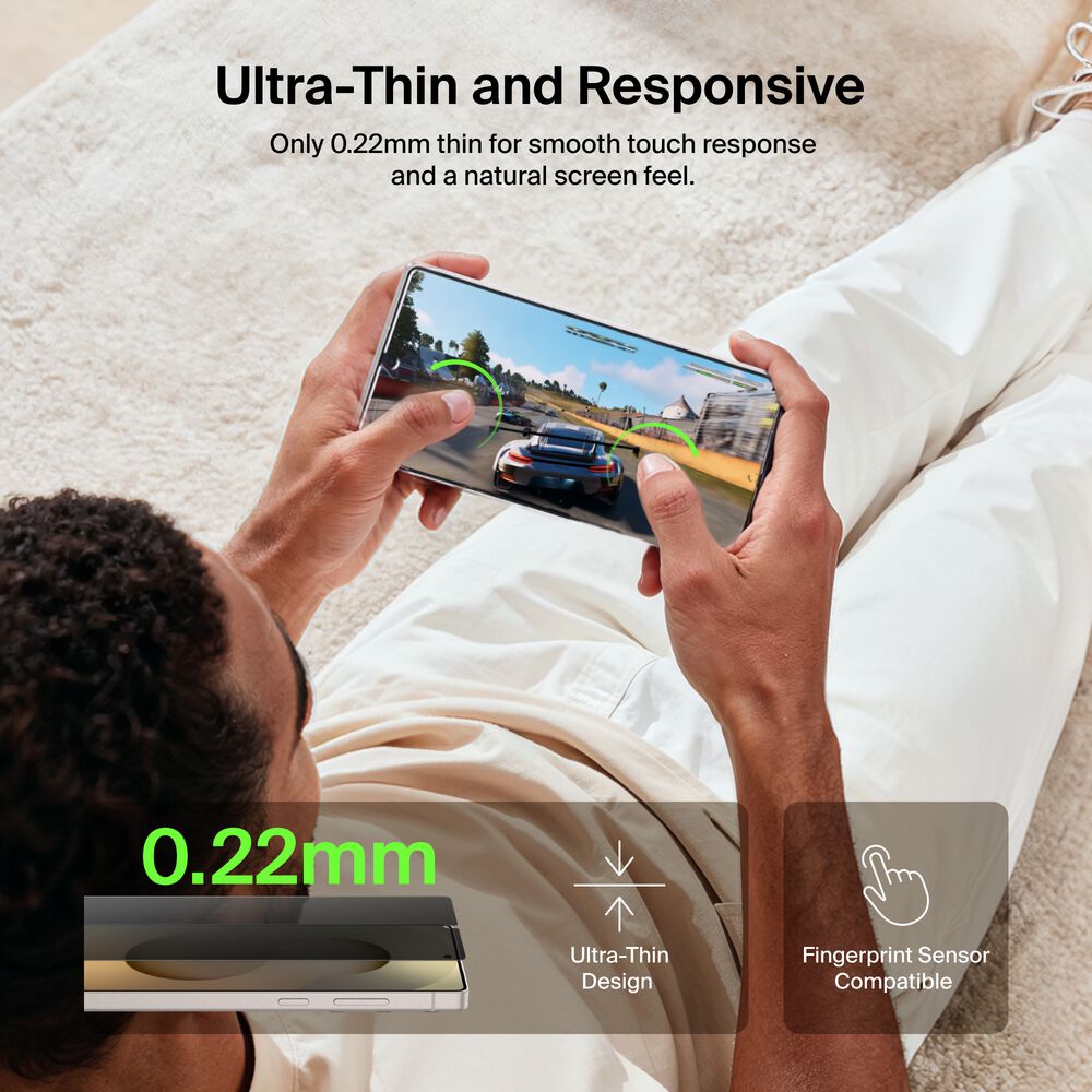 Titan SmartShield Privacy Filter Screen Protector for Samsung Galaxy S26 Ultra, , hi-res